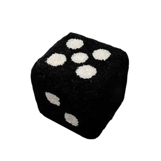 Soft Dices Stool Cubic Mobile Furniture Change Shoe Stool Fashion Small Apartment Leisure Stool for Living Room